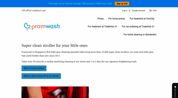 pramwash.com