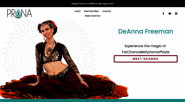 pranabellydanceandyoga.com