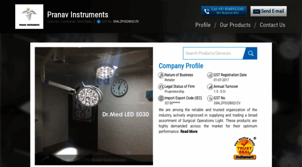 pranavinstruments.com