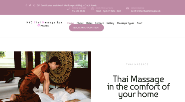 praneethaimassage.com