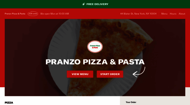 pranzopizza.com