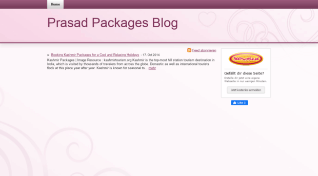 prasadpackagesblog.beepworld.de