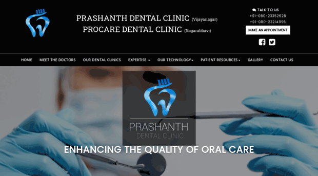 prashanthdentalclinic.com