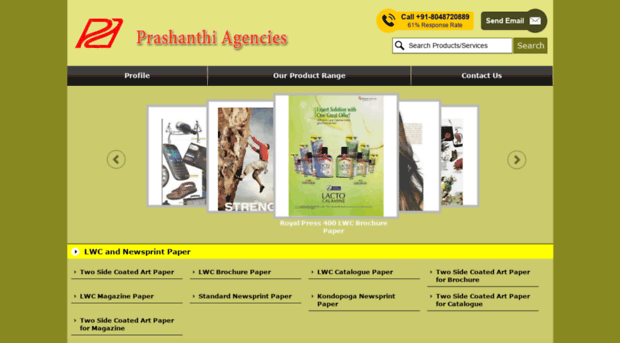 prashanthiagencies.com