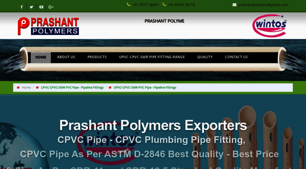 prashantpolymers.com