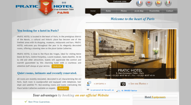 pratichotelparis.com