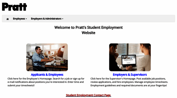 pratt.studentemployment.ngwebsolutions.com