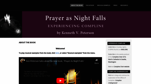 prayerasnightfalls.com