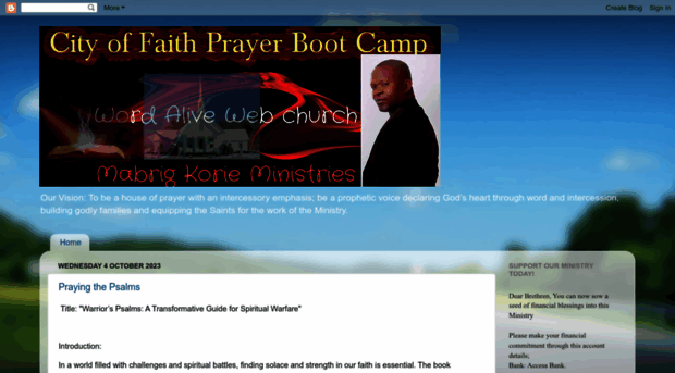 prayerbootcamp.blogspot.com