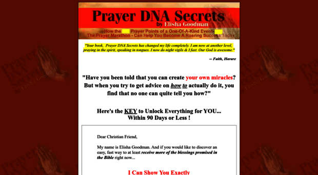 prayerdnasecrets.com