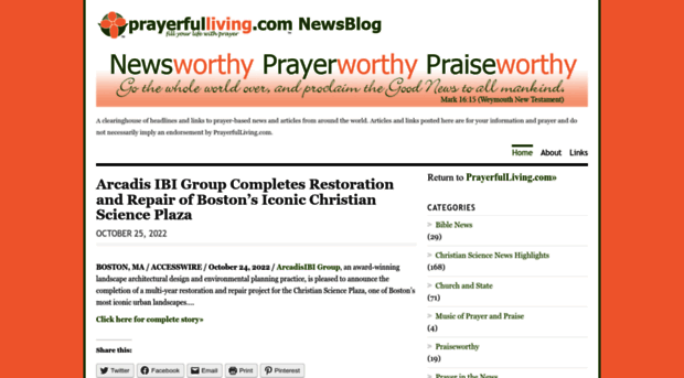 prayerfullivingnewsblog.wordpress.com