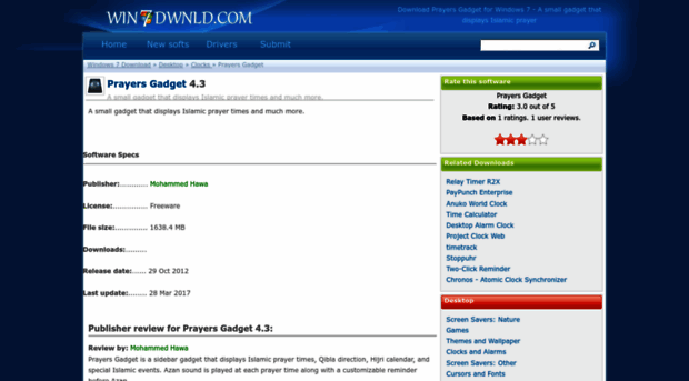 prayers-gadget.win7dwnld.com