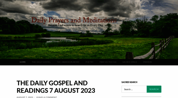 prayersandmeditations.com