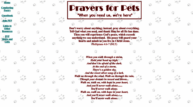 prayersforpets.org