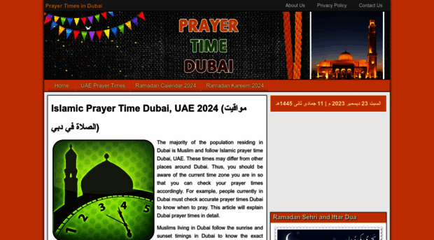 prayertimedubai.com