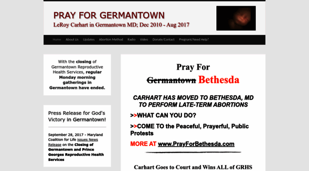 prayforgermantown.com