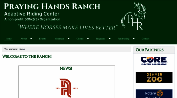 prayinghandsranch.org