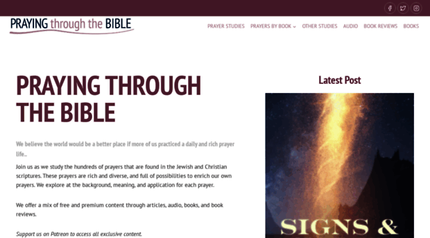 prayingthruthebible.com