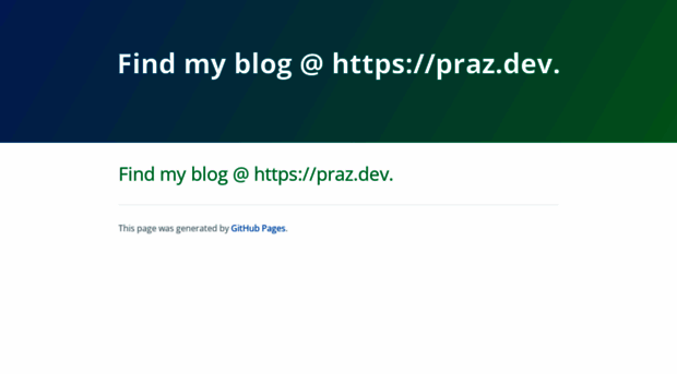 prazdevs.github.io