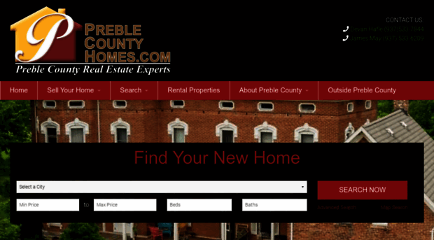 preblecountyhomes.com