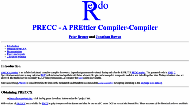 preccx.sourceforge.net