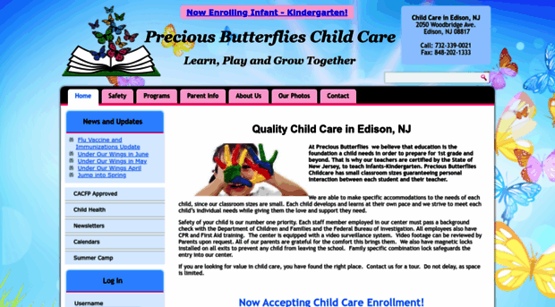 preciousbutterflieschildcare.com