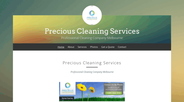 preciouscleaningservices.strikingly.com