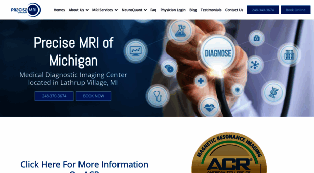 precisemriofmichigan.com