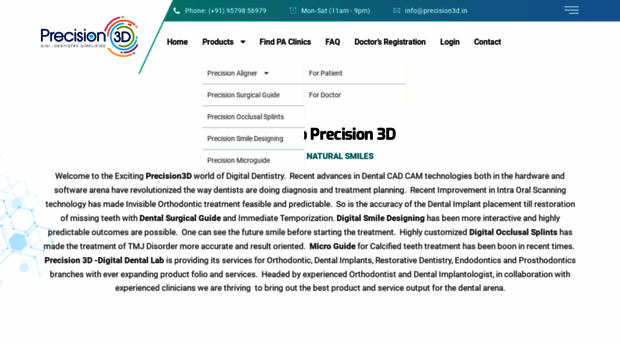 precision3d.in