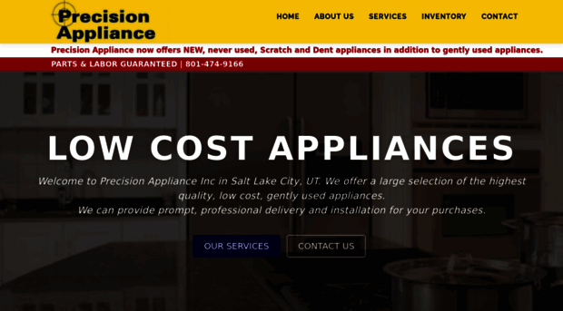 precisionapplianceslc.com