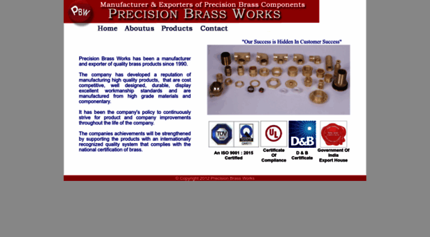 precisionbrassworks.com