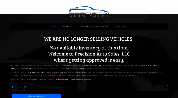 precisioncarsales.com