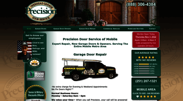 precisiondoormobile.com