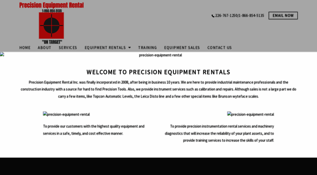 precisionequipmentrental.com