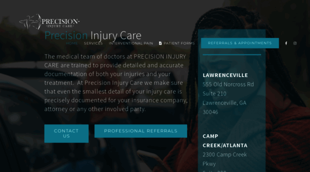 precisioninjurycare.com