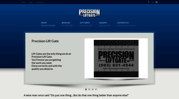 precisionliftgate.com