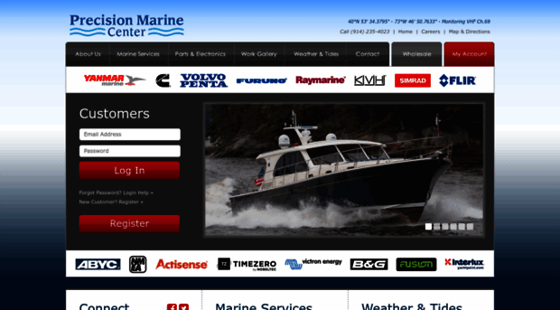 precisionmarinecenter.com