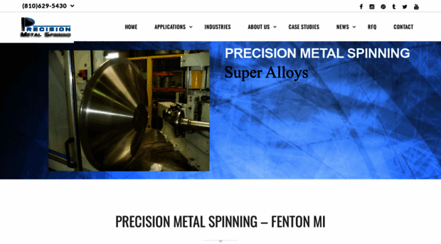 precisionmetalspinning.com