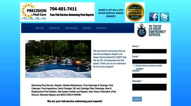 precisionpoolcare.com