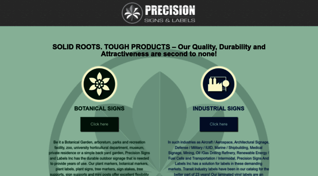 precisionsignsandlabels.com