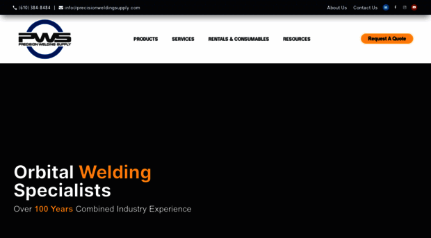 precisionweldingsupply.com