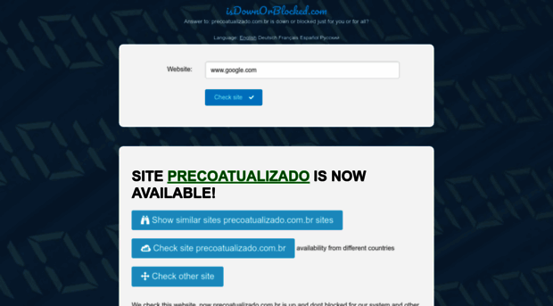 precoatualizado.com.br.isdownorblocked.com