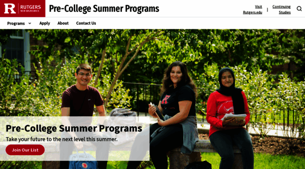precollegesummer.rutgers.edu