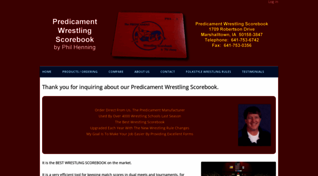 predicamentwrestlingscorebook.com