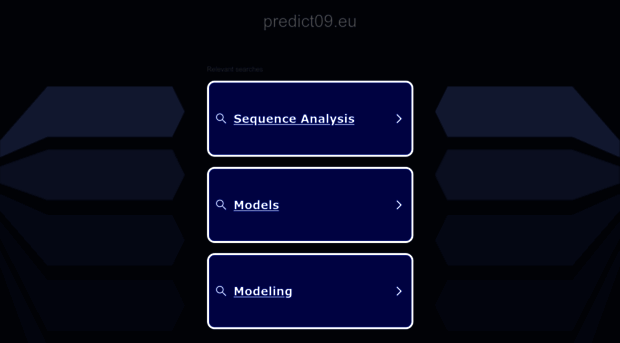 predict09.eu