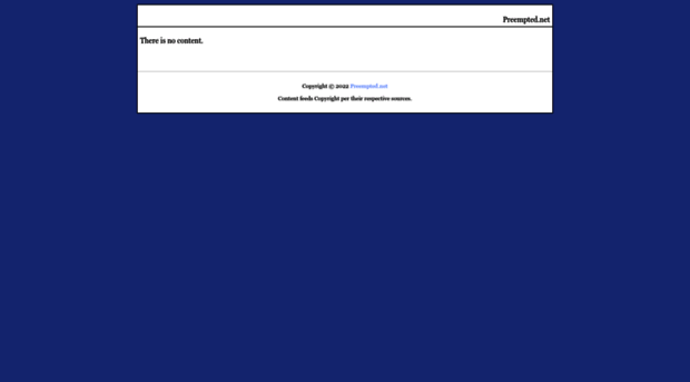 preempted.net