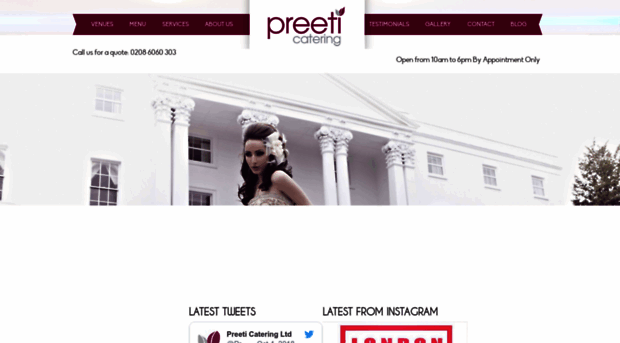 preeticatering.co.uk