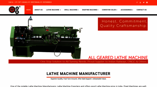 preetlathe.com