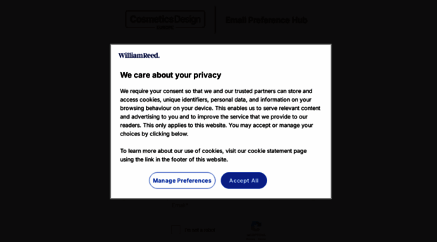 preferences.cosmeticsdesign-europe.com