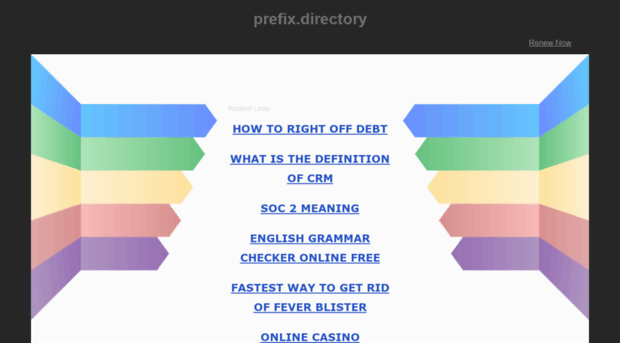 prefix.directory